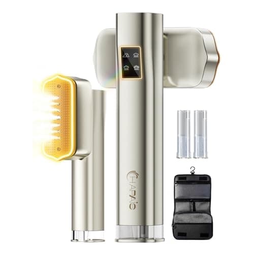 HAPAIS Steamer for Clothes,2-in-1 Clothes Steamer Handheld with 200ml Large Capacity,25 Min Continuous Use,4 Modes 1300W Travel Steamers with Storage Bag for Travel/Home - Image 1