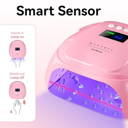 Makartt Professional UV Light with Handle 30W Rechargeable Nail Dryer - Thumbnail 6