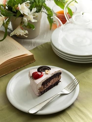 Danialli Matte Silverware Set, 18/10 Stainless Steel Satin Flatware, Modern Brushed Finish Cutlery, Dishwasher Safe & Durable, Built to Last (40-Piece, Fidenza Hammered) - Thumbnail 5