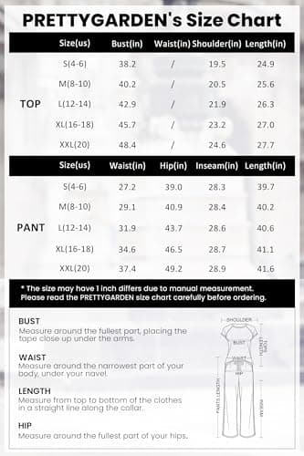 PRETTYGARDEN Women's 2 Piece Lounge Sets 2026 Summer Cap Sleeve Tops Wide Leg Pants Travel Outfits Matching Fashion Clothing (Dusty Blue,Large) - Thumbnail 6