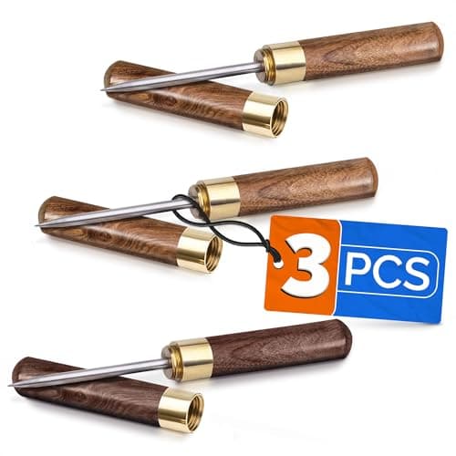 3Pcs Ice Pick Stainless Steel Home Bar Tools - Portable Kitchen Equipment Icepick for Ice Bartender Tools Break The Ice Metal Pick Set - Ice Picks for Breaking Ice Tool Countertop Bar Camping Tools - Image 1