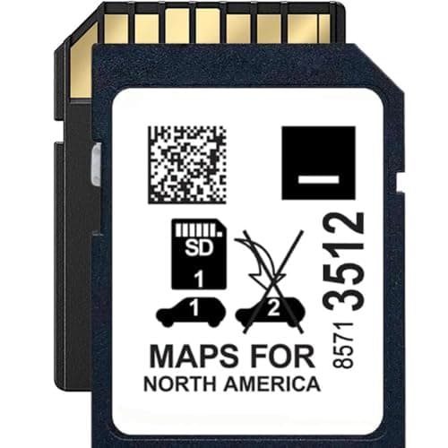 Premium 2025 Navigation SD Card Update, Latest Map for 2019-2023 GM Vehicles with Buick, Cadillac, Chevrolet, GMC, USA/CAN/MEX, Part 8571 3512 (10 Year Warranty)