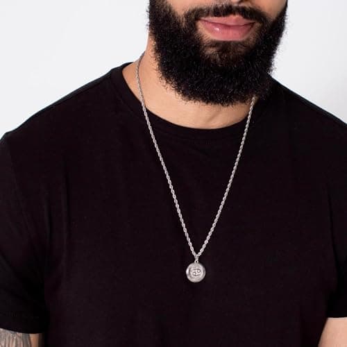 Silver Zodiac Necklace & Pendant - Silver Necklace for Women & Men, Tarnish & Water Resistant, Birthday Gifts for Women & Men (Gemini) - Thumbnail 6