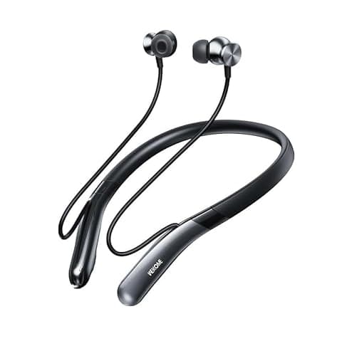 GOTOOLZ Neckband Bluetooth Headphones, Wireless Earbuds with Mic, CVC8.0 Noise Canceling, 35Hrs Playtime, IPX5 Waterproof Magnetic Earphones Around The Neck Headphones for Sports (Black 2026) - Image 1