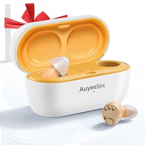 OTC Hearing Aids for Adults, Rechargeable Hearing aids Mini Digital Hearing Aid with US Chip Noise Reduction Memory Function Affordable Backup Solution - Image 1