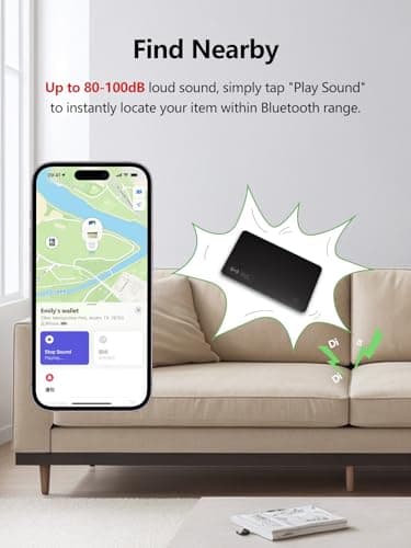 Lmrbelec Wallet Tracker Card for Apple (iOS only) - 2 Pack - Thumbnail 4