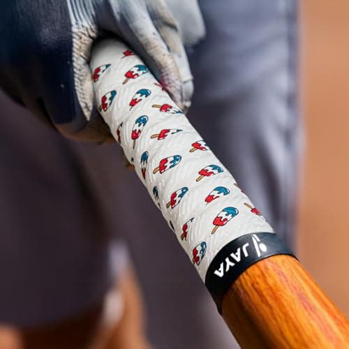 JAYA Bat Grip Tape, 2-Pack Mixed Colors, 1.1mm PU Bat Wrap with Full Adhesive Backing, Non-Slip Sweat-Wicking & Breathable Handle Grip for Baseball/Softball/Cricket Bats, 1100 x 27mm - Thumbnail 6