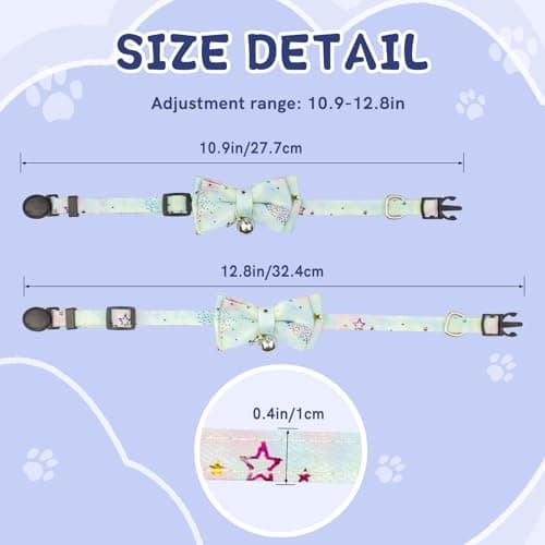 Sychien Cat Cone Collar Soft, Adjustable Protective Cats Neck Recovery Cones After Surgery - Thumbnail 5