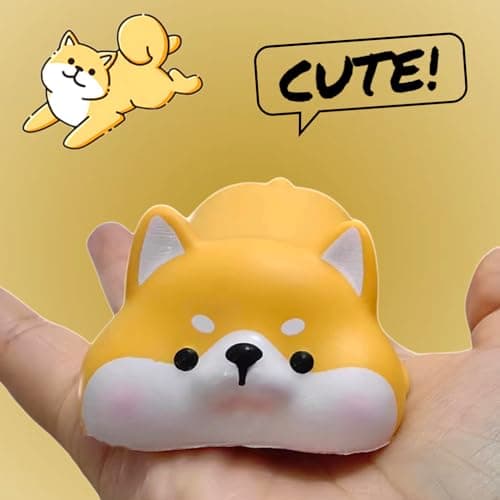 Cute Wrist Rest Mouse Pad Wrist Support, Shiba Inu Soft Foam Keyboard Wrist Rest for Computer Keyboard Carpal Tunnel Ergonomic Mouse Pad - Thumbnail 3