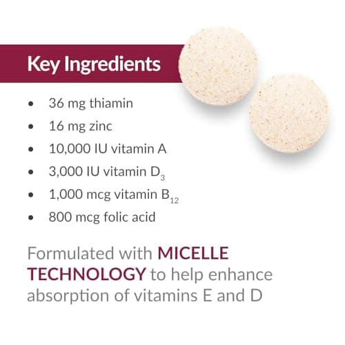 Bariatric Advantage Chewable Advanced Multi EA Without Iron - High Potency Daily Multivitamin - for Bariatric Surgery Patients Including Gastric Bypass & Sleeve Gastrectomy - Mixed Fruit - 60 Count - Thumbnail 6