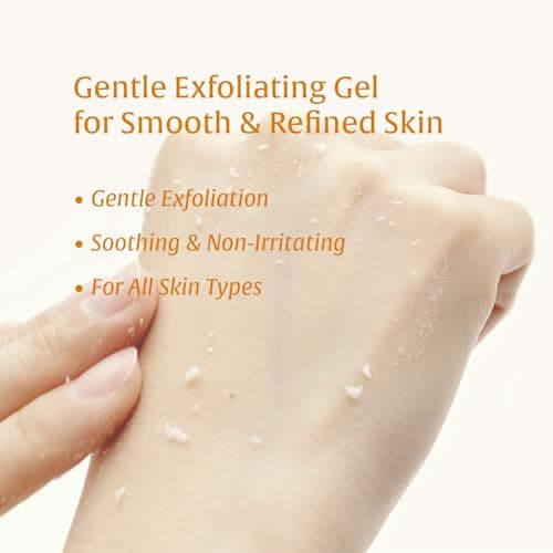 Turmeric Kojic Acid Exfoliating Gel – Brightening Peeling Gel, Deep Pore Cleanser Minimizer Exfoliator, Face Scrub Dead Skin Cells Remover, Blackhead Remover, Korean Skin Care, 142g/5oz - Thumbnail 5