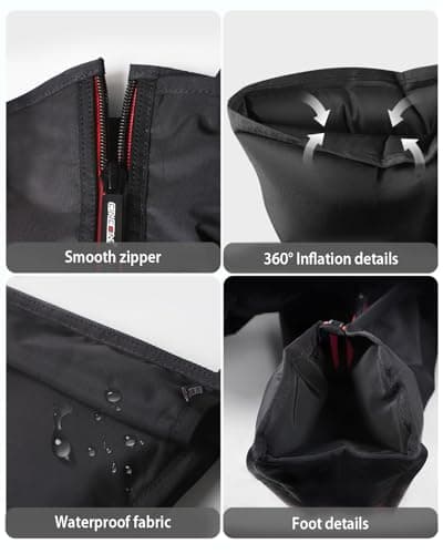 CINCOM Leg Massager with Heat and Compression for Circulation and Pain Relief Foot and Leg Massager Birthday Gifts for Women Men - Thumbnail 6