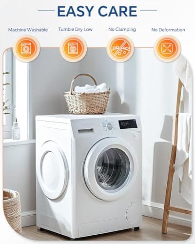 BEDELITE Twin XL Mattress Topper College Dorm Room Essentials, Dual Layer 4 Inch Memory Foam Mattress Topper, Pilow Top Mattress Pad and Premium Gel Foam Mattress, Fits Twin XL Mattress - Thumbnail 6