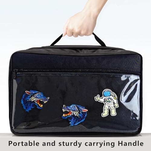 Mi Ya Mi Lai 96 Toy Cars Storage Case Compatible with Hot Wheels, Hotwheel Carrying Case for Hot Wheels Car,Matchbox Cars,Mini Toys.Hot Wheel Storage Case,(Black Bag Only) - Thumbnail 3