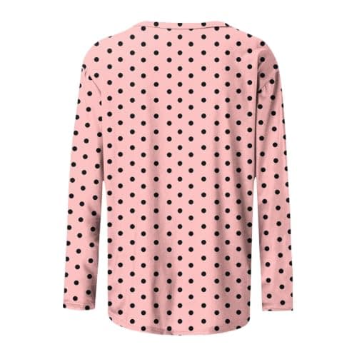 Under Scrubs for Women Long Sleeve Slim Fit Pink Medium - Thumbnail 6