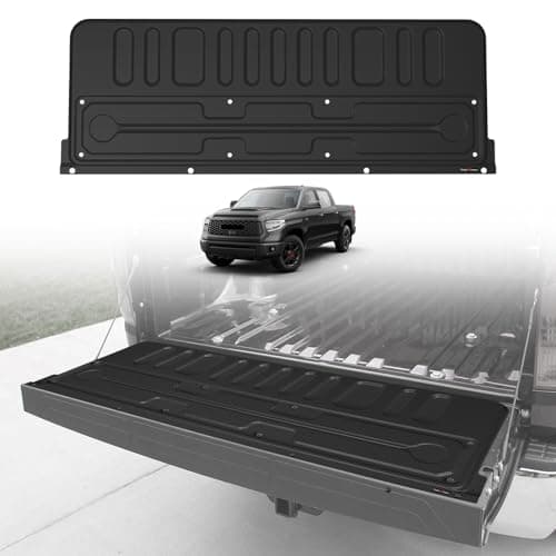 TripleAliners Truck Mat Compatible with 2007-2021 Toyota Tundra Accessories, Tailgate Mat Custom Fit All Weather Protection Pickup Liner, Not Fit Drop-in Liners - Image 1