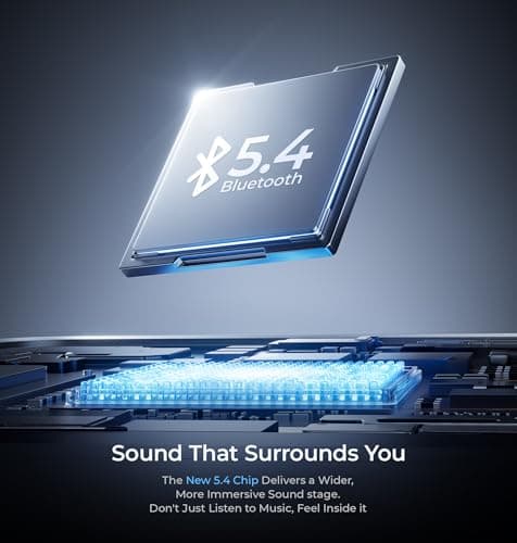 LC-dolida Pro Bluetooth Sleep Mask with White Noise & 3 Lights, Sleep Headphones with Upgrade Chip & Hi-Fi Sound, 3D Zero-Pressure Design for Side Sleepers, Total Blackout Soft Sleep Eye Mask, Black - Thumbnail 3