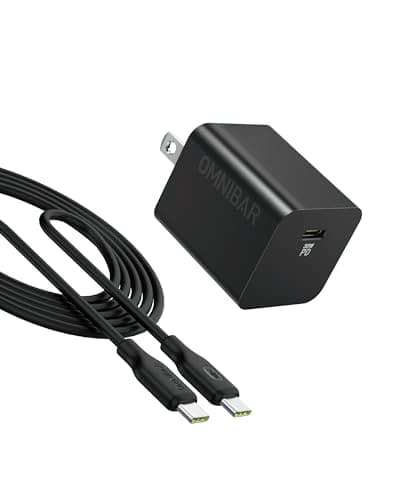 30W USB C Charger with 60W Type C Cable,GaN Fast Wall Charger Block,PD 3.0 PPS Type C Power Adapter for Google Pixel 9/9 Pro/9 Pro XL/8//7/7/6/5/4/3 XL More Series - Image 1