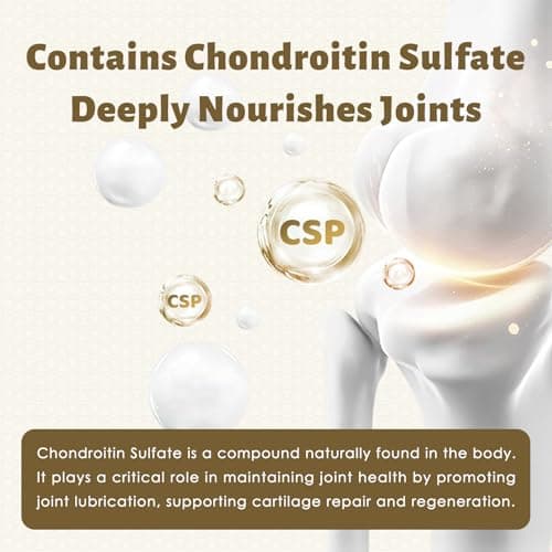 DR. CROWN Joints Health Suppplement, Glucosamine Chondroitin MSM - Joint Support Supplement for Women and Men with Turmeric, MSM &Boswellia, for Cartilage, Joint Health and Flexibility - 120 Capsules - Thumbnail 5