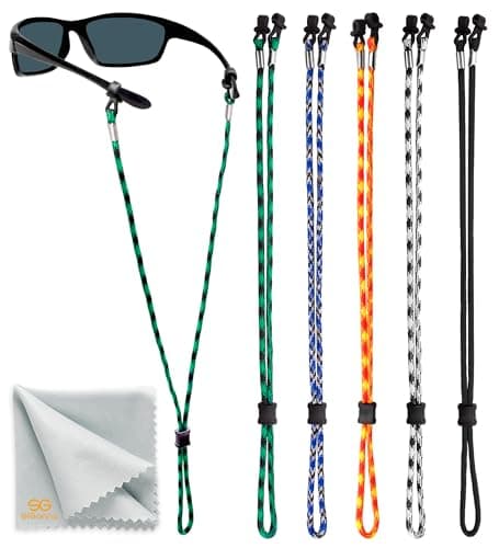 SIGONNA Eyeglasses String Holder Strap Cord - Eyeglass Chain for Men Women - Glasses Lanyard Holders Around Neck - Sports Eye Glass Straps Sunglass Retainer - Image 1