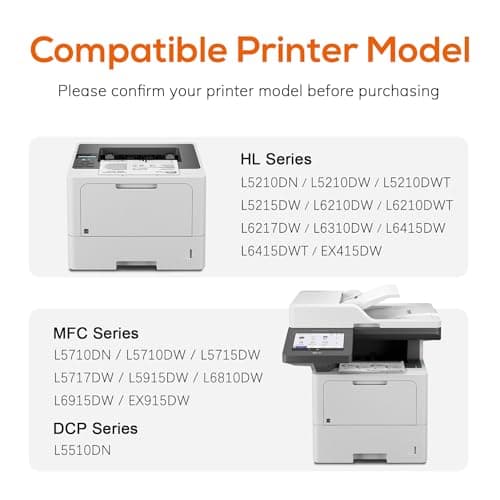 TN920XL TN920 Toner Compatible for Brother TN-920 XL TN920XL TN920XXL TN920UXXL Toner Replacement for HL-L6210DW HL-L6210DWT HL-L5210DN HL-L5210DW HL-L5210DWT HL-L6310DW MFC-L6810DW (4 Pack) - Thumbnail 2