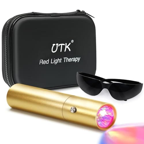 UTK Red Light Therapy Device with 5 Wavelengths-(470:630:660:850:940nm) LED Infrared Red Light Therapy-Upgrade 470nm and 940nm Near Infrared Light