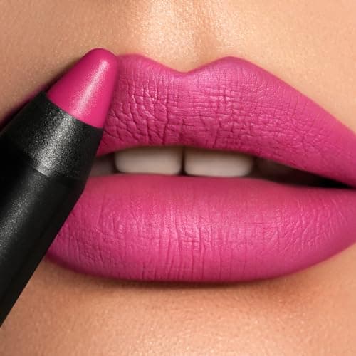 K7L Matte Hot Pink Lipstick Crayon - Femmpire - Image 1