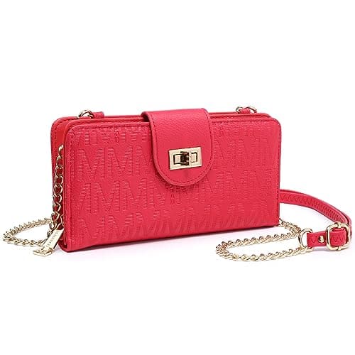 MKP COLLECTION Women Fashion Small Crossbody Shoulder Bag Cell Phone Zip Wallet Purse and Handbags Clutch Credit Card Holder with Chain Strap - Image 1