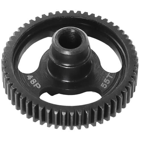 Qloi-LeUe Spur Gear 48T 55T 62T 70T 48P Hardened Steel Gears for Traxxas 1/10 Ford Bronco 4-Tec 2.0/4-TEC 3.0 Upgrade Parts (55T) - Image 1
