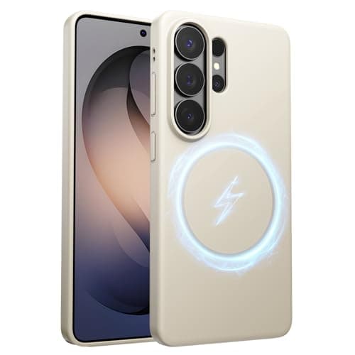 WSKEN Magnetic for Samsung Galaxy S26 Ultra Case - 100% Fit for MagSafe, Skin Friendly Grip Military Grade Shockproof Protective Cover, Slim Thin Phone Case for Galaxy S26 Ultra, White - Image 1