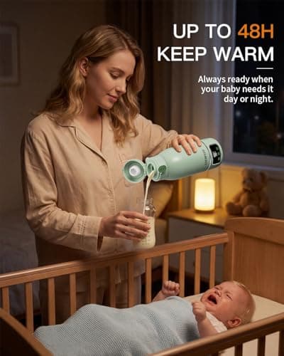 Portable Bottle Warmer– 120 W Fastest Heating, 17400 mAh Long Battery Life - Thumbnail 4