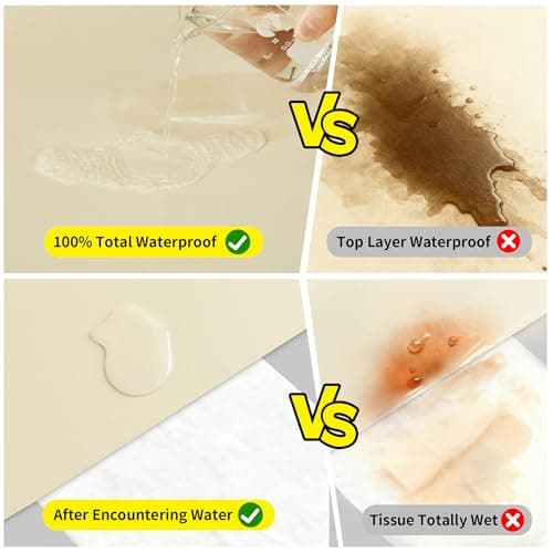 UWWGKK Waterproof Couch Covers, Couch Cover with Chaise for Sectional Sofa,L Shape Sofa - Thumbnail 2