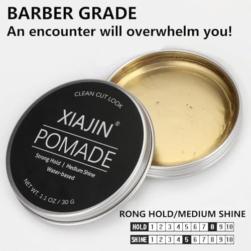 Rotema Hair Gel,Hair Wax Easy To Wash Out,Styling Gel,Pomade for Men,Hair Gel for Men(1.1oz/30g) - Thumbnail 3