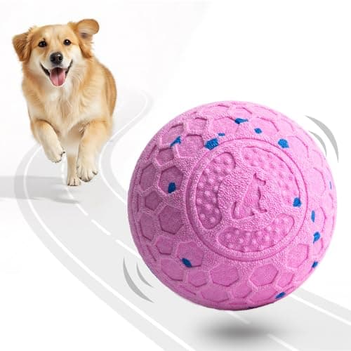 Interactive Dog Toys Dog Ball: Moving Dog Ball for Large Dogs - Automatic Moving, Bouncing, and Rotating, E-TPU Material, IP65 Waterproof Rating, Active Rolling Ball for Medium and Large Dogs - Pink - Image 1