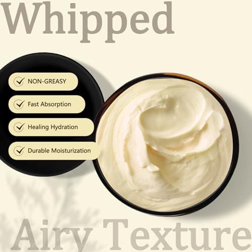 Lilei Beauty Organic Grass-Fed Beef Tallow Balm with Raw Honey - Face & Body Moisturizer - Natural Whipped Skin Care Cream for Dry Skin- Hydrating Body Lotion for Nourishment (Unscented, 115g/4.06oz) - Thumbnail 5