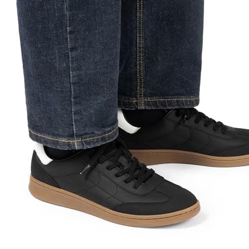 Bruno Marc Men's Fashion Sneakers Casual Dress Shoes Lightweight Breathable Comfortable Shoes,Size 8.5,Black,SBFN26017M - Thumbnail 2