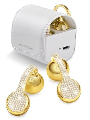 FUNNYEAH JewelPods C01 Pro Open Ear Headphones, Gold