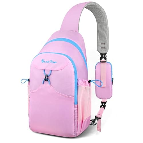 Seektop RFID Anti-Theft Crossbody Bag Sling Backpack for Women & Men, Casual Chest Daypack for Daily Travel