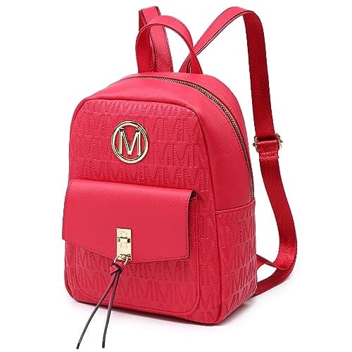 MKP Ladies Small Backpack Purse for Women Fashion Daypacks Purse Shoulder Bag with Charm Tassel - Image 1