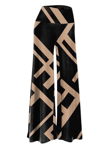 Arolina Palazzo Pants for Women Dressy Casual Wide Leg Pants for Women Stretchy Flowy High Waist Lounge Pants Trousers - Image 1