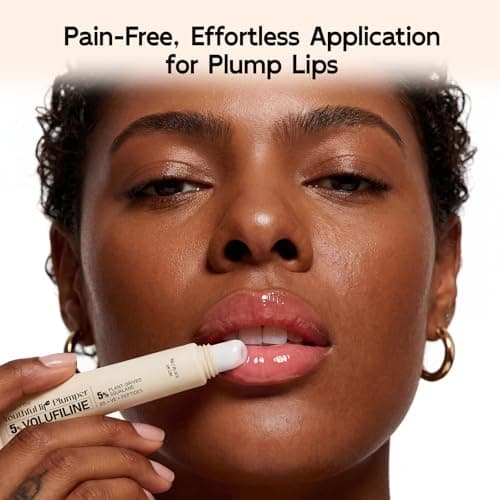 YouthVibe 5% Volufiline Lip Plumper, Nourishing & Anti Aging Over Time with Squalane, Shea Butter, Collagen, Peptide & PDRN - No Burning, No Tingling for Gentle Daily Plumping, 0.18 Ounce (Pack of 1) - Thumbnail 2