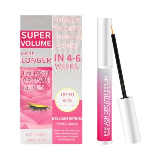 Eyelash Growth Serum Volumizing Lash Serum For Eyelash Growth Longer & Thicker Lash Enhancing With Natural Formula Vegan & Cruelty-Free (8 mL) - Image 1