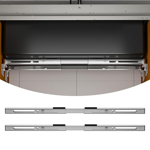 HAHOME Undermount Sink Brackets Support Kit, Adjustable Heavy Duty Stainless Steel Undermount Sink Repair Braces for Kitchen & Bathroom Sinks 28–39.4 Inch (2 Pack) - Image 1