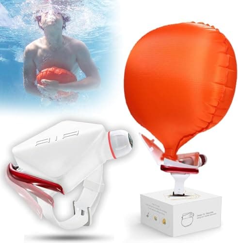 TIEJIANDAN Reusable Anti-Drowning Bracelet with Gas Cylinder*2&Compass,Water Sports Essential Portable Life Buoy Inflates in a Second to Bring People to Surface,Wearable Lifesaving Wristband AD001-003 - Image 1