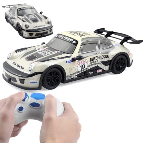 Cosaway Remote Control Car 2.4GHz Drift RC Car Toys for Kids Lights Up High Speed Race Car for Boys and Girls Gifts 3+ Years Old - Image 1