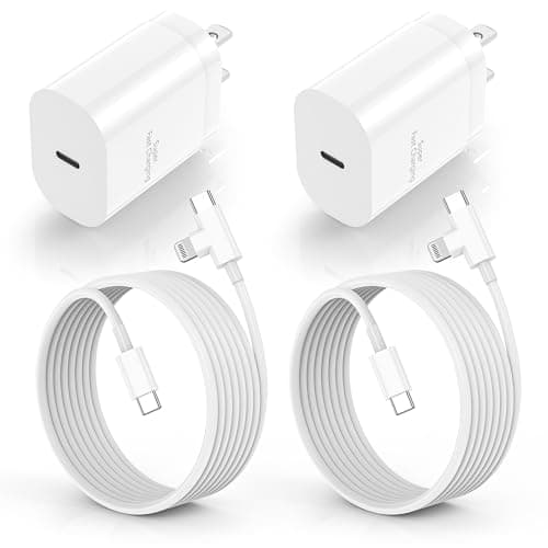 USB C Charger Fast Charging for iPhone 15/16 Pro/Pro Max, 30W USB C Wall Fast Charger Block with 6FT&10FT Long Type C Cable Cord for iPhone 16/15 Plus/iPad Pro 12.9/11/Samsung/Android (2 Pack) - Image 1
