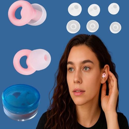 Bulk Wholesale Silicone Ear Plugs for Sleeping, Concert, motorcycl, eairplane pressure - 48dB Pink Ear Plugs for Noise Reduction, Reusable Earplugs for Small Ear Canals to drown out snoring High-Noise - Image 1