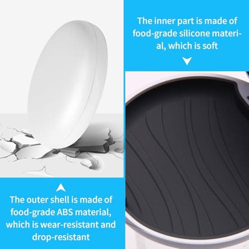 ACSKD Aligner Case with Mirror, Slim Retainer Case Travel-Friendly Dental Storage Box Compatible with Invisalign Braces, Night Guards,Includes 1 Remover Tool & 2 Chew, Black - Thumbnail 5