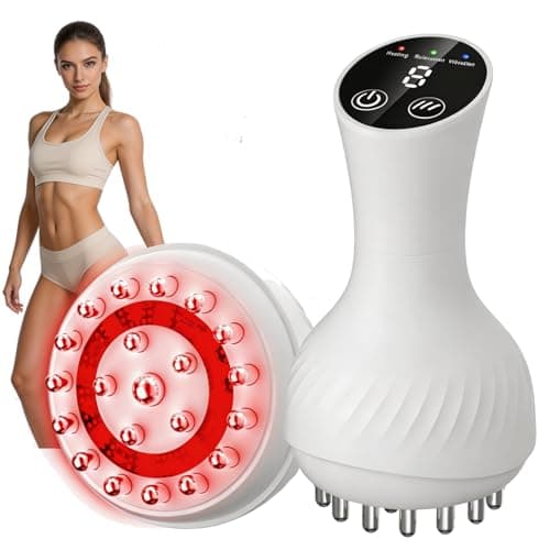 HarrFlow Lymphatic Drainage Massager & Anti Cellulite Massage Tool,New Lymphatic Massager,Helps Reduce Stretch Marks & Cellulite，for Belly, Arms & Legs,Body Sculpting Machine with Heat & Vibration - Image 1