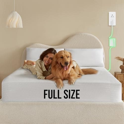 Grounding Sheets, 10% Silver Infused Bed Sheets Grounding Bed Sheets, 90% Organic Cotton Grounded 400 Threads Bedding [Full - 54"x75"x15",Off White] - Image 1